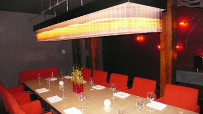The Park Lane room, private room, seats 14
