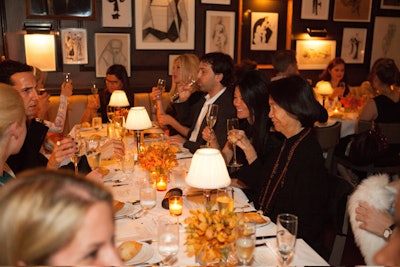 This October Veuve Clicquot hosted a social media-centric dinner at Crown on Manhattan's Upper East Side, encouraging guests to share their experiences on social media. The cozy setting allowed the brand's senior winemaker, Cryil Brun, to personally lead guests through the tasting that accompanied each course, which highlighted Veuve Clicquot’s newest releases.