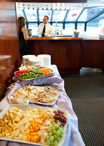 Enjoy catering from your choice of Shoreline exclusive caterers