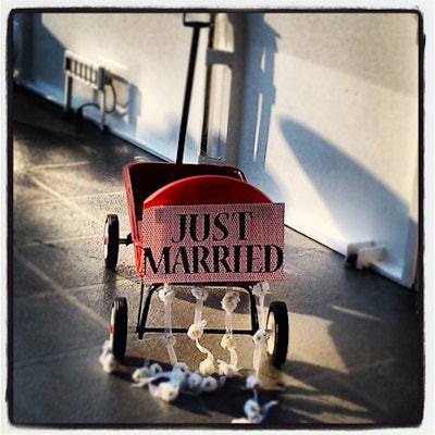 Just married
