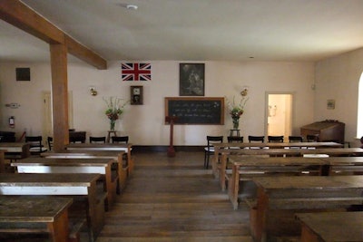Schoolroom, Enoch Turner Schoolhouse