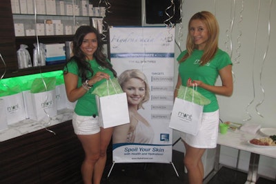 Mint Spa grand opening, lead generation and promotional giveaways