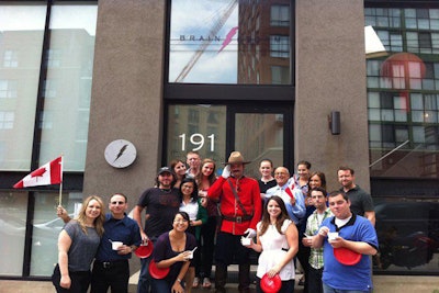 IB talented actors for Canada Day celebration for Rogers Telecommunications