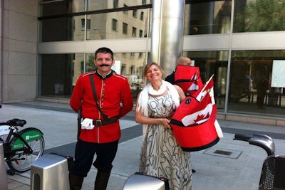 IB talented actors for Canada Day celebration for Rogers Telecommunications