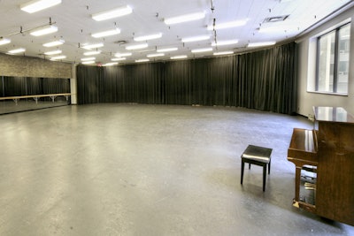 Rehearsal Hall; One of two rehearsal halls