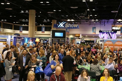 The one-day trade show at I.A.E.E. Expo! Expo! included more than 250 exhibitors showcasing products and services for the exhibition and event industry. The organization announced the trade show will expand to two days next year in Houston.