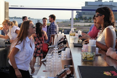 Launch party—Toronto venue