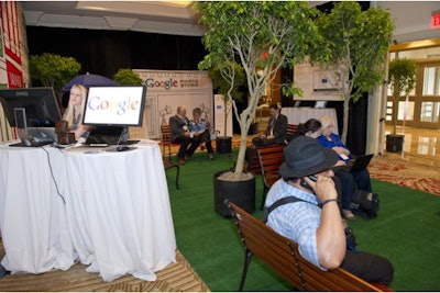 Cyber Café at National Small Business Week 2012
