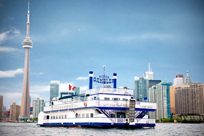 River Gambler exterior—Toronto boat cruise