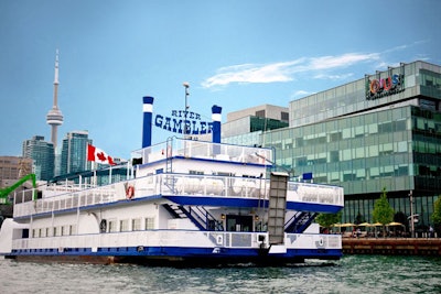 River Gambler exterior—Toronto boat cruise