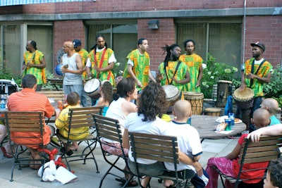 Live African Drumming Troupe for Children's Events