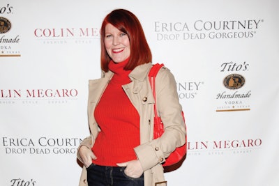 Erica Courtney backdrop made by Step and Repeat LA