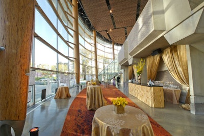 Bank of America Lower Lobby—Ideally connected with the Study