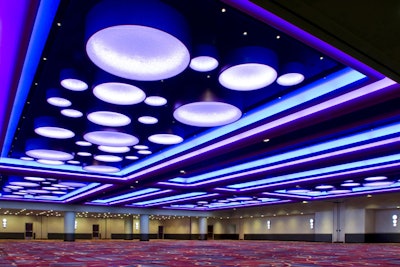 The Westside Ballroom is an ideal venue for hosting conferences and large meetings.