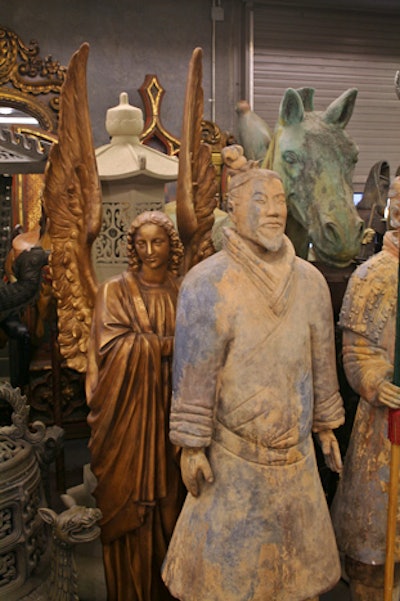 'The Mummy' Sculptures
