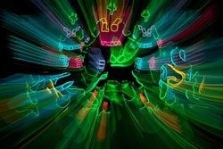 Illuminated Dancers in Los Angeles