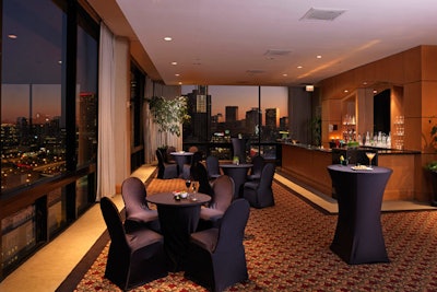 Hotel Melia Atlanta debuted Sky Twenty-Five in September, a sleek new meeting space that occupies the entire top floor of the 25-story hotel.