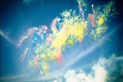 In addition to nighttime fireworks displays, PyroTecnico can also present daytime “fireworks” shows using colored smoke. With offices throughout the U.S., the company can stage performances anywhere. Prices available on request.