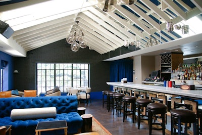 In June, Highland Park Village’s Bistro 31 added 31 Lounge, a 1,000-square-foot champagne lounge serving 20 types of bubbly alongside a selection of caviar and foie gras. The setting includes midcentury-inspired chandeliers, highly tufted settees, leather accents, and mirrors above the bar. The lounge holds 50 for events.