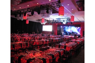 Red, Black, and White gala