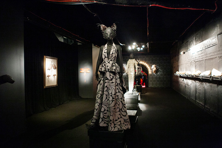 To broaden the exposure of the promotion, AMC collaborated with designer Cesar Galindo to show his 'Suspended Life' couture collection at the pop-up's launch party. Galindo also used Beth Beverly's taxidermy headpieces in his show at the Mercedes-Benz Fashion Week tents.