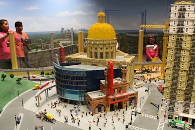 Legoland Discover Center, a 35,000-square-foot indoor attraction, has a 4-D movie theater, two rides, and a “Miniland” exhibition, where three million Lego bricks recreate famous Atlanta attractions. Groups of 10 or more can book private parties in the venue’s party rooms.