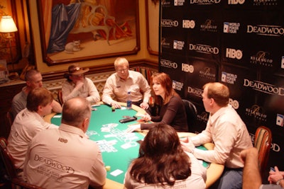 Deadwood Poker Showdown (HBO): Online poker tournament and the chance to win a seat at the World Poker Tour Championship.