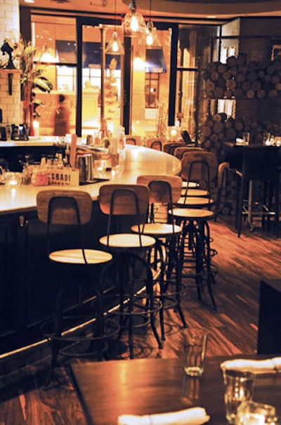 Open in South Buckhead since January 2012, Fig Jam Kitchen and Bar serves a modern American menu. The restaurant’s focal point is a glass case displaying cured meats; a private dining room is available.
