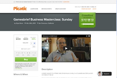 When using Picatic and other crowdfunding sites, hosts determine how long the opportunity is available and whether it is dependent on selling a certain number of tickets.