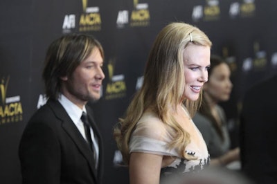 Nicole Kidman and Keith Urban, AACTA Awards Soho House.