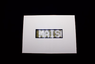 Keeping with the brand’s enigmatic appeal, H&M created invitations embedded with a scrolling LED panel inside a slim white box to celebrate its collection with Maison Martin Margiela.