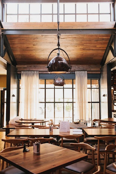 Open in midtown since July, seafood restaurant Lure is set in a 1920s-era bungalow. A private dining room seats 55, and a patio seats 60. The entire restaurant space is available for buyout and seats as many as 170.