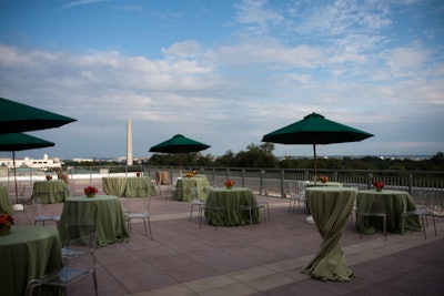 Amazing views from the Potomac View Terrace!