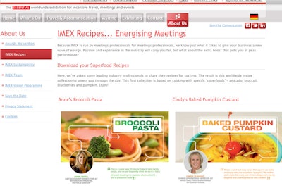 1. Recipe sharing