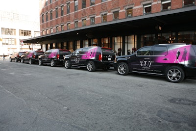 New York magazine: Luxury cars shuttled fashionistas to and from Lincoln Center and the meatpacking district during Fashion Week to launch the fashion blog, The Cut.