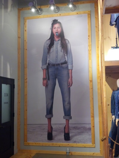 Levi’s In-Store Graphic