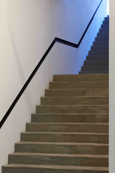 A wide and dramatic entry into the soaring main space