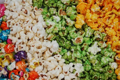 Popcorn boutique Corn & Company has opened in Burlington and offers the snack in more than 250 unusual flavors, including dill pickle, wasabi, and birthday cake. It can be doled out as favors or at popcorn bars for events. The Boston-based shop can also host private affairs.