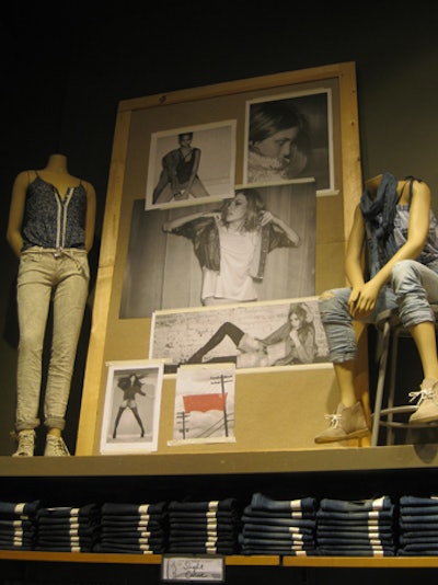 Levi’s In-Store Collage