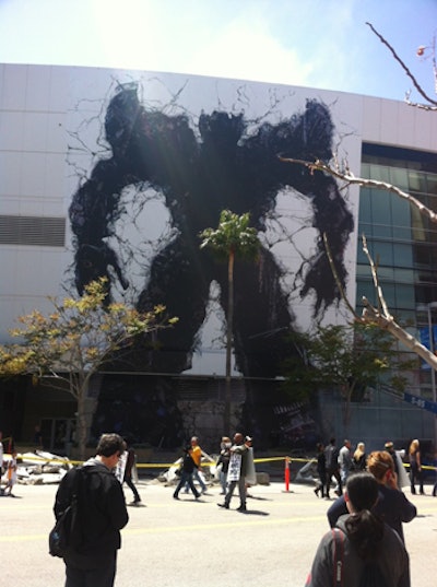 Transformers Guerilla Marketing Stunt at Staples Center