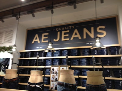 American Eagle In-Store Signage