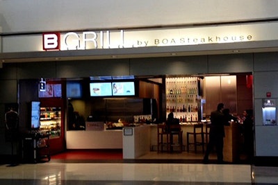 7. B Grill at LAX by BOA