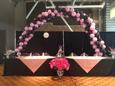 We can create balloon centerpieces and balloon arches to enhance the appeal of your event