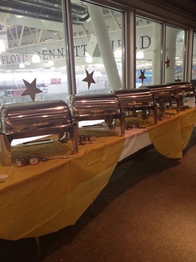 We offer a full service catering menu