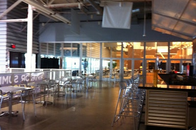 The Sky Bar connects to the Mezzanine, which you can rent together or separately