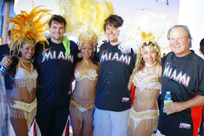 Brazilian Dancers during a game