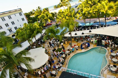 Clevelander Pool and Patio