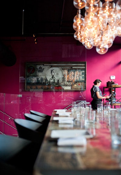 The Bren room, 10 to 14 guests