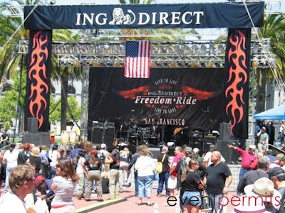 ING Direct Freedom Ride at the Embarcadero Center