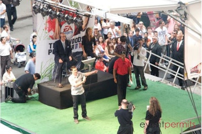 EA’s Tiger Woods PGA Tour 10 Event – Times Square, NYC